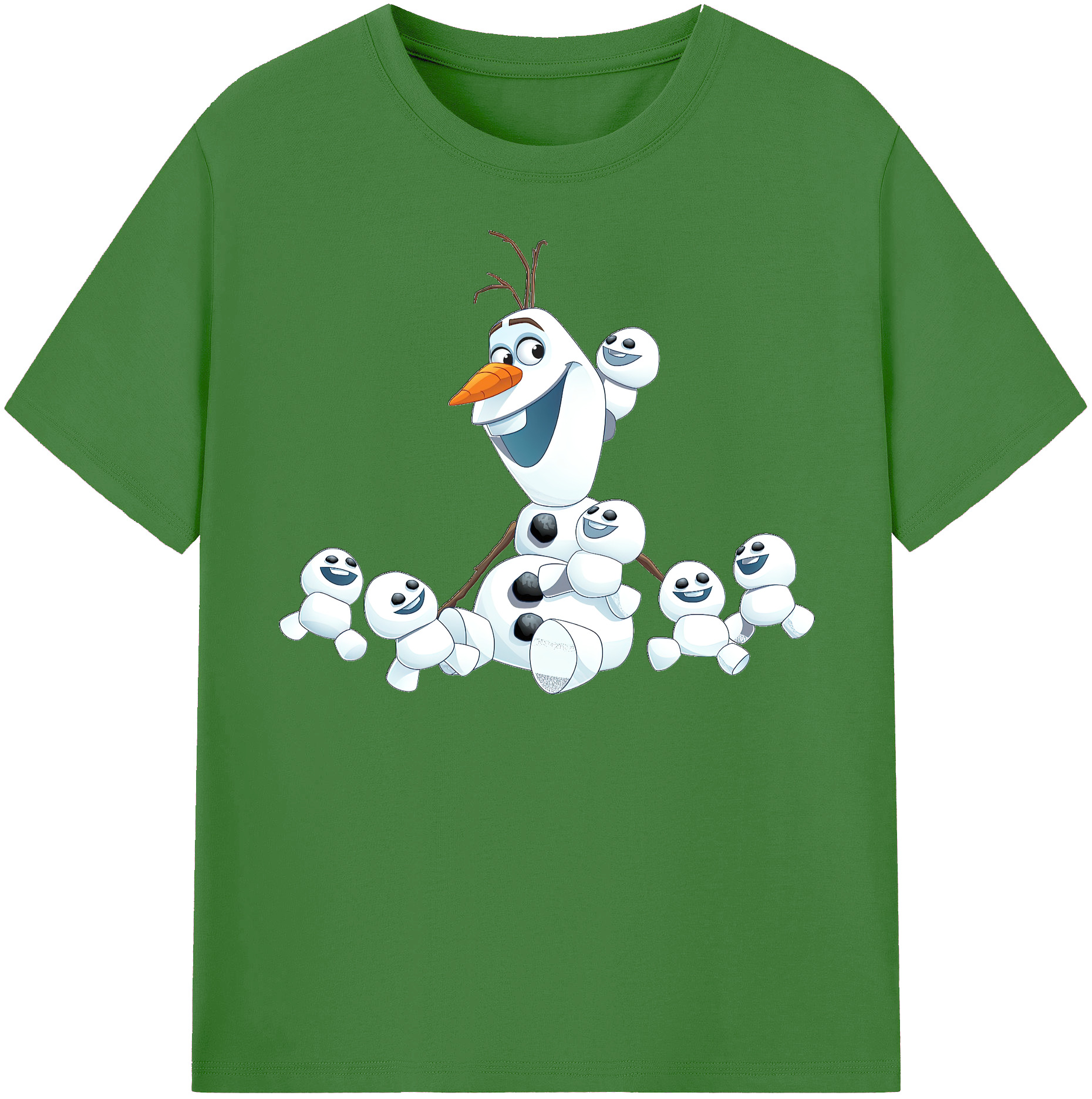（画像用） アナと雪の女王 アンナ エルサ Frozen Anna Elsa レディースカジュアルプリントTシャツ（綿100％）